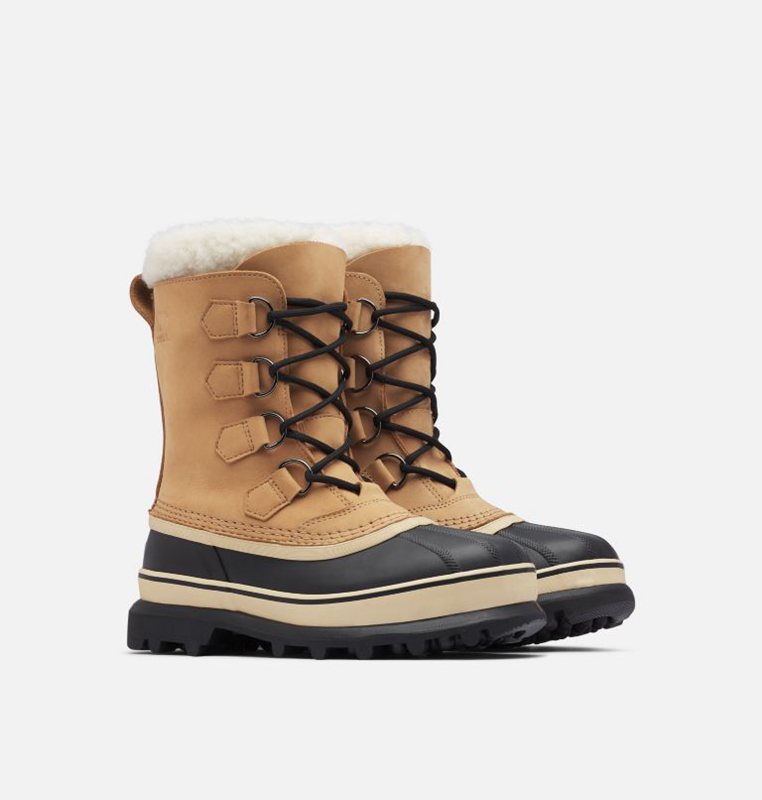 Botas Nieve Sorel Mujer - Caribou® Bajas Marrones/Negras - 30829-JUDK